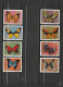 Ajman - Lot De 11 Timbres - Les Papillons Année 1972 Mi 748 à 755 Et 2029, 2031 Et 2033 - Ajman