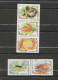 Ajman - Lot De 20 Timbres - Les Singes (5) Les Poissons (5) Et 10 Petits Formats Mi 2926 à 2929 - Mi 2508 à 2517 - 1312 - Ajman