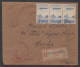 MAROC - CASABLANCA / 1943 LETTRE AVION POUR LES AUTOMOBILES HISPANO SUIZA  A TARBES (ref 8947) - Covers & Documents