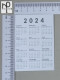 CALENDARS  - COGUMELOS - 2024 - 2 SCANS  - (Nº58755) - Small : 2001-...