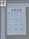 CALENDARS  - COGUMELOS - 2024 - 2 SCANS  - (Nº58764) - Petit Format : 2001-...
