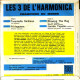 LES 3 DE L'HARMONICA - FR EP - TARANTELLA SICILIANA + 3 - Musiche Del Mondo