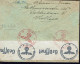 1943-44. Pays-Bas. Enveloppe Recommandée De Rotterdam Pour La France. Contrôle De La Censure Allemande Geoffnet. B/TB. - Storia Postale