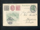 "WUERTTEMBERG" 1906, Privat-Postkarte "Reg.-Jubilaeum Des Koenigr. Wuerttemberg" K1 "LUDWIGSBURG" (A0123) - Entiers Postaux
