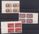 Russia 1958 100 Anniv. Postage Stamps Imperf Block Of 4 MNH 16016 - Neufs