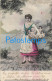 226171 ART ARTE WOMAN FISHING VERY BABY CIRCULATED TO ARGENTINA POSTAL POSTCARD - Non Classés