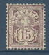 SUISSE , HELVETIA , 15 C , Armoirie , Marque De Contrôle A  , 1882 - 1899 , N° YT 70 , µ - Usati