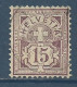 SUISSE , HELVETIA , 15 C , Armoirie , Marque De Contrôle A  , 1882 - 1899 , N° YT 70 , µ - Gebruikt