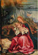 Art - Peinture Religieuse - Mathias Nithart Grunewald - Rétable D'Issenheim - La Nativité (détail) - The Birfh Of Jésus  - Tableaux, Vitraux Et Statues