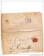 1893  LETTERA CON ANNULLO LIVORNO + GUALTIERI - Poststempel