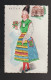 Carte Postale Fantaisie Brodée (66) - Original - Embroidered