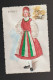 Carte Postale Fantaisie Brodée (67) - Original - Embroidered