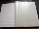 Delcampe - (A10+A11) 2 X Albums De Timbres Au Format A4, 32 Pages Intérieures, 9 Bandes, Fond Blanc - Groß, Grund Weiß