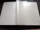 (A13+A14) 2 X Albums De Timbres Au Format A4, 32+24 Pages Intérieures, 9+8 Bandes, Fond Blanc - Groot Formaat, Blanco Pagina