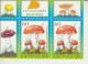 12-09-2009  Letland - LATVIA MUSHROOMS BOOKLET + Corner Bloc - Mushrooms