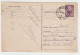 Romania Rumanien Roumanie - 1958 Used Postal Stationery (green Marine Obverse) Sinaia Stade Stadium Tennis Court - Ganzsachen