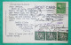 CARTE POSTALE POST CARD LOS ANGELES ETATS UNIS USA AMERICA ONE CENT WASHINGTON TAXE DUVAL 60C X3 1905 FRANCE - 1859-1959 Briefe & Dokumente