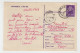 Romania Rumanien Roumanie 1959 Used Postal Stationery Iasi University Universitat L'universite Monument Denkmal - Entiers Postaux