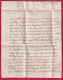 DEBOURSE MANUSCRIT DE MONTAUBAN DE BRETAGNE ILLE ET VILAINE 1785 LENAIN N°3 INDICE 21 DEPART PARIS LETTRE - 1701-1800: Vorläufer XVIII