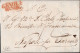 635 - LETTERA PREFILATELICA DA GENOVA A TARANTO 1847 - 1. ...-1850 Prephilately