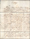 635 - LETTERA PREFILATELICA DA GENOVA A TARANTO 1847 - 1. ...-1850 Prephilately