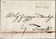 636 - LETTERA PREFILATELICA DA VERONA A TRENTO 1834 - 1. ...-1850 Vorphilatelie