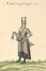 TURQUIE CARTE DE COSTUME DU XVIe CUISINIER DU GRAND SEIGNEUR TRÈS BELLE ANIMATION REIMPRESSION DE CARTE ANCIENNE - Turquia