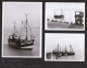 4 Photos Originales 80 SOMME - LE HOURDEL Débarquement Du Poisson Février 1975 Et Flotille Boulogne _PHOT206a&b - Places