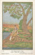 PC43088 Girl Sitting Under A Tree. Indian. Waterlow. B. Hopkins - Mundo