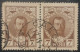 Russia 7K Pair Used Postmark Stamps 1913 - Oblitérés