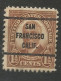 Lot : 20 X N° 684 (Harding) Et 1 X  720 (G. Washington) Tous Surch. "SAN FRANCISCO CALIF." - Precancels