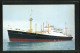 AK M. V. Noordam, Handelsschiff In Spiegelglatter See  - Cargos