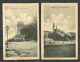 Germany Deutschland Poland Polska Stettin Szczecin Verwaltungsgebäude & Garnison-Kirche II, 2 Unused Post Cards - Pommern