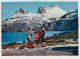 Australia TASMANIA TAS Dove Lake & CRADLE MOUNTAIN Winter Snow Nucolorvue NW68 Postcard C1960s - Wilderness