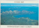 Australia TASMANIA TAS Aerial View Of COLES BAY Nucolorvue 11TE076 Postcard C1990s $1 Int Post Stamp - Other & Unclassified