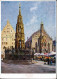 Nürnberg Frauenkirche Und Brünnen Signierte Künstlerkarte 1950  - Nuernberg