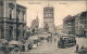 Ansichtskarte Düsseldorf Marktplatz, Markttreiben - Straßenbahn 1918  - Düsseldorf