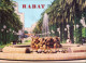 Postcard Rabat Avenue Mohammed V, Allee, Palmen Palms, Wasserspiele 1995 - Rabat