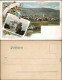 Ansichtskarte Oberwiesenthal 2 Bild: Gruss Vom Fichtelberg - Litho 1903  - Oberwiesenthal