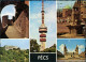 Postcard Fünfkirchen Pécs (Pe&#269;uh) MB: Fernsehturm, Straßen 1975 - Hongrie