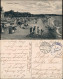 Postcard Zoppot Sopot Strandleben Gel. Feldpost Lazarett 1917 - Danzig