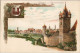 Rothenburg Ob Der Tauber Stadt, Stöberleinthurm - Künstlerkart 1907 - Rothenburg O. D. Tauber