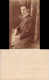 Frühe Fotografie Mann Atelier-Foto (aus Würzburg-Aschaffenburg) 1920 Privatfoto - Bekende Personen