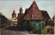 Ansichtskarte Dinkelsbühl Partie An Der Stadtmauer, Drei-Königskapelle 1910 - Dinkelsbuehl