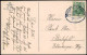 Herford Waldfrieden Restauration 1909/1907   Gelaufen (Bahnpoststempel Zug 2) - Herford