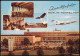 Tempelhof Berlin Mehrbild-AK Zentral-Flughafen  Terminal-Ansichten 1972 - Tempelhof