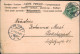 GLÜCKSKARTE Kleeblatt Frauen - Kleeduft 1902 Goldrand/Prägekarte - Other & Unclassified