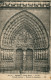 CPA Paris Kathedrale Notre-Dame - Façade, Portail Du Jugement 1920 - Notre-Dame De Paris