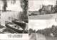 Ansichtskarte Am Mellensee Bootsanlegestelle, Kanal, Häuseransicht 1980 - Andere & Zonder Classificatie