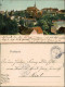 Bautzen Budyšin Reliefkarte; Ansicht Von Norden 1904 Prägekarte - Bautzen